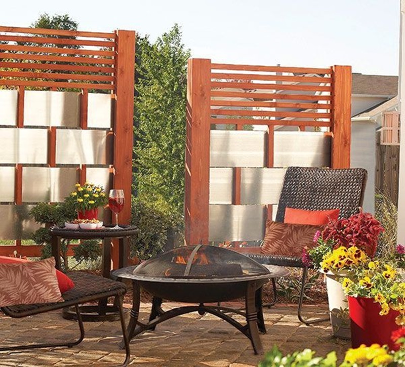 outdoor privacy screen ideas