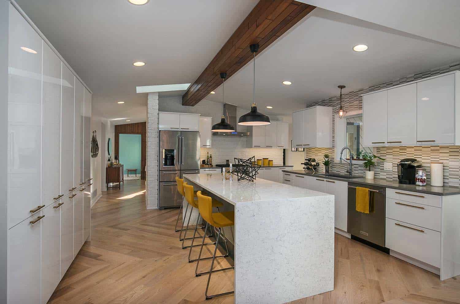 Mid century Kitchen, Freshly Remodeled