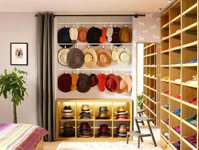 DIY hat rack