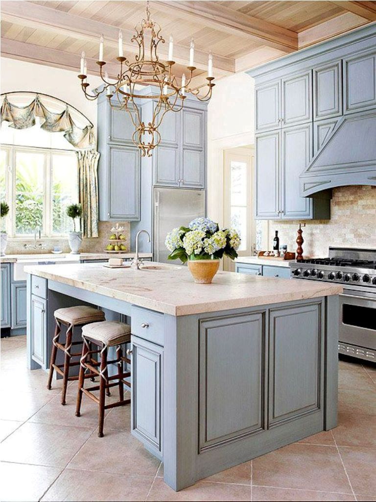 25 Inviting Blue Kitchen Cabinets to Have