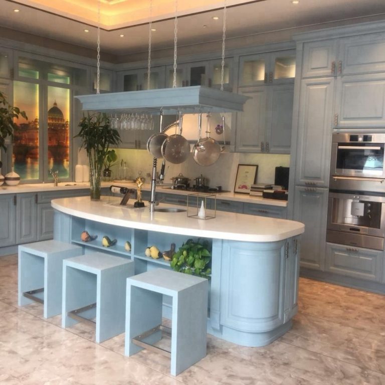 25 Inviting Blue Kitchen to Have