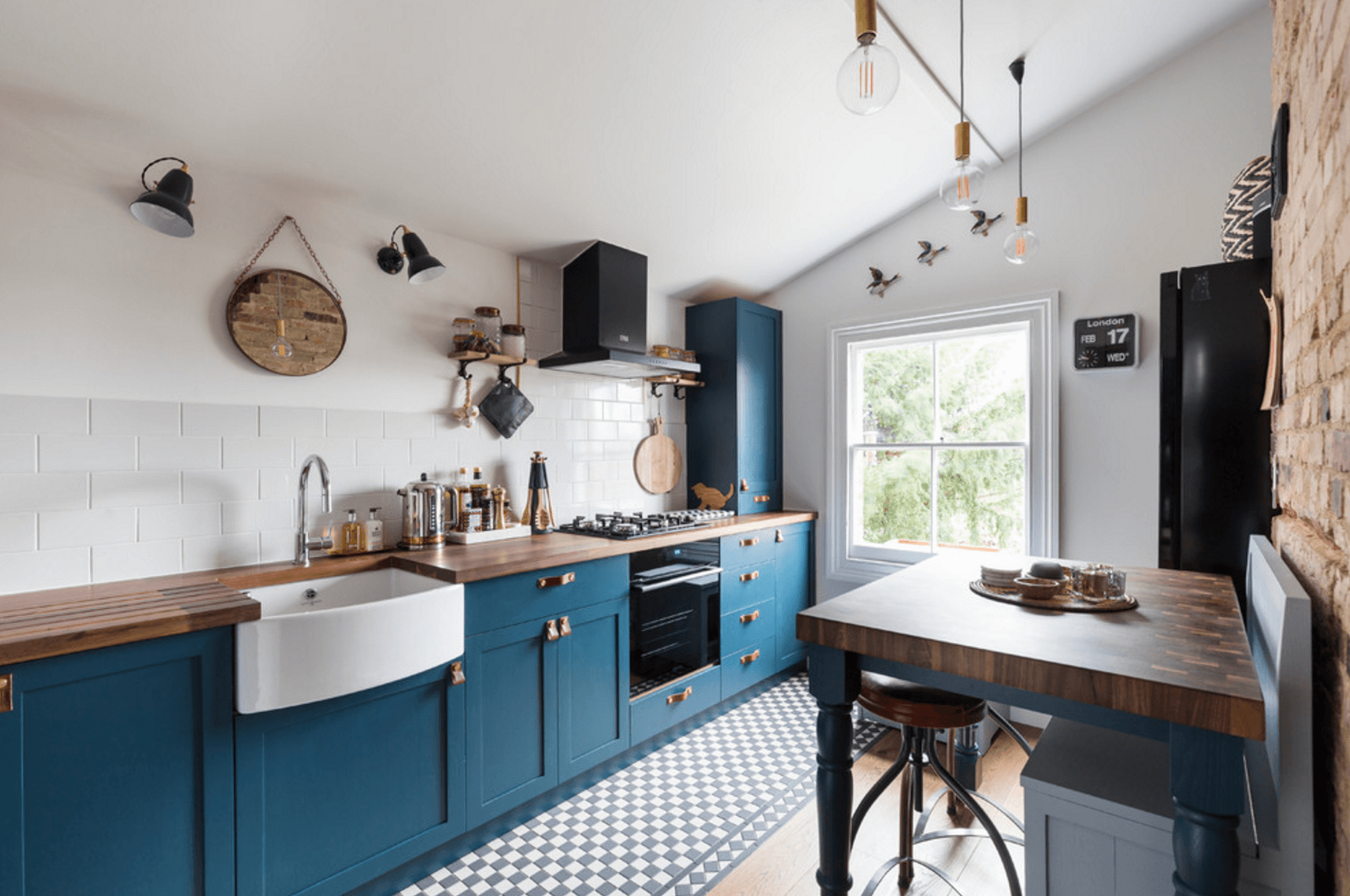 25 Inviting Blue Kitchen Cabinets to Have