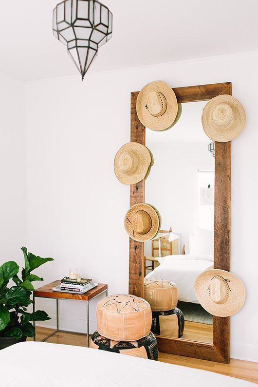 DIY hat rack