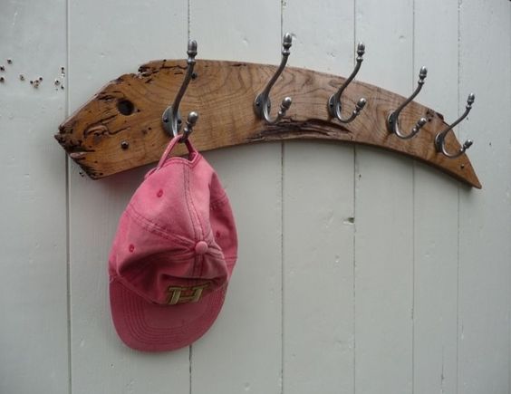 DIY hat rack