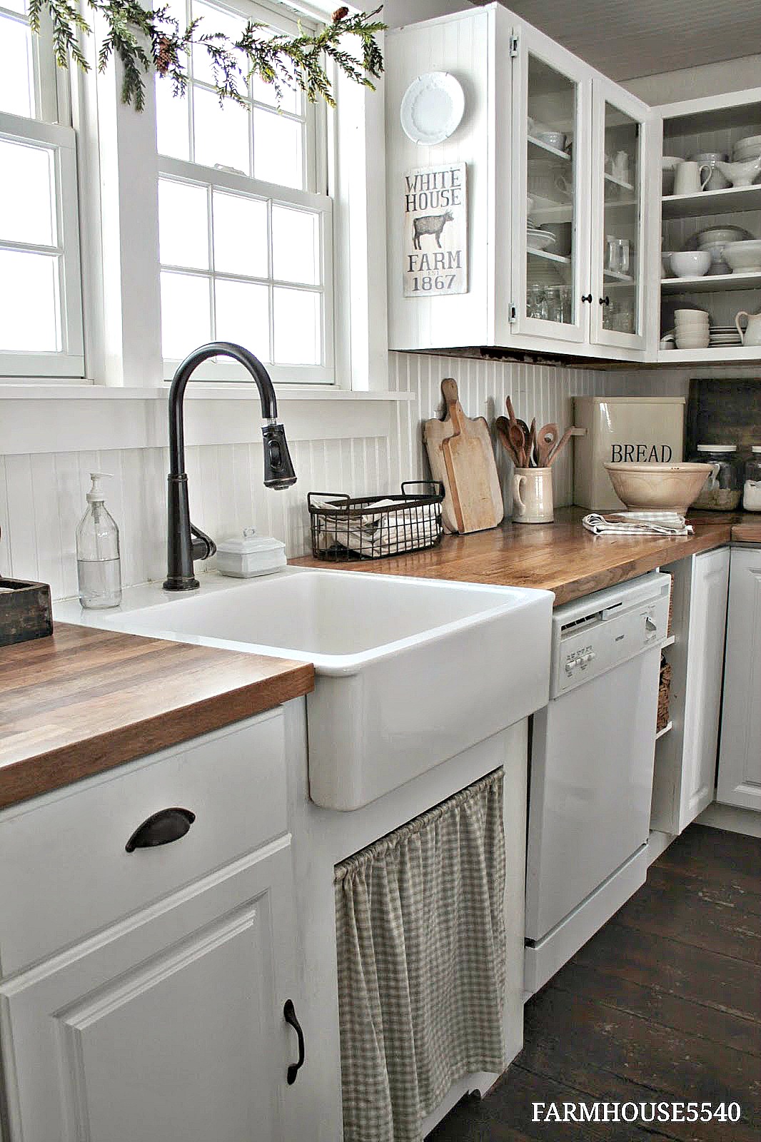 5ft farmhouse kitchen table