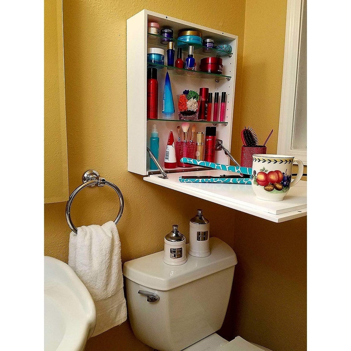 bathroom cabinet configuration ideas