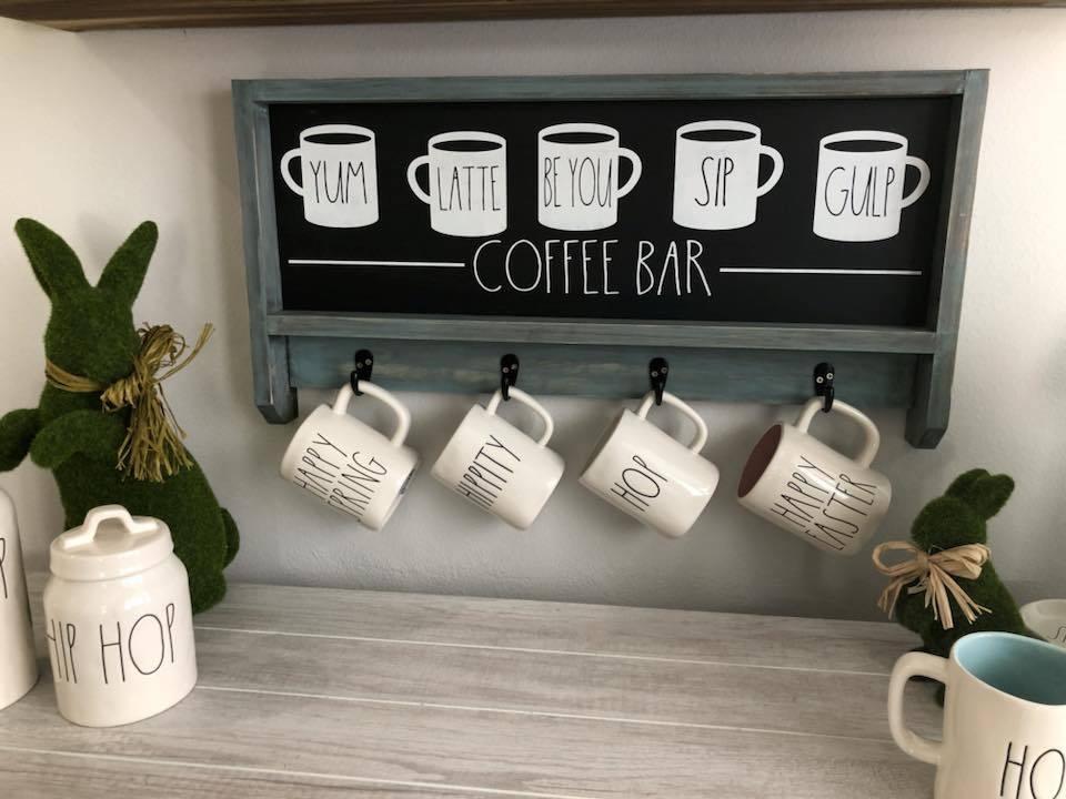 coffee station built in