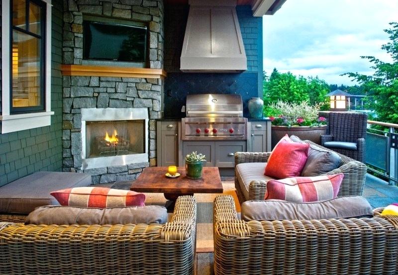 corner fireplace and tv stand