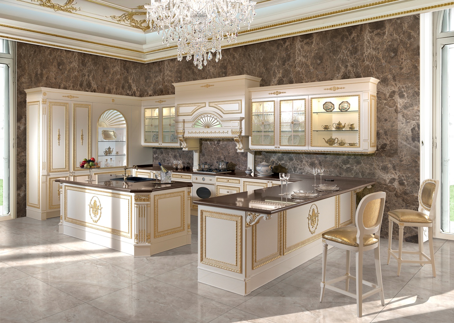 how to design a luxury kitchen