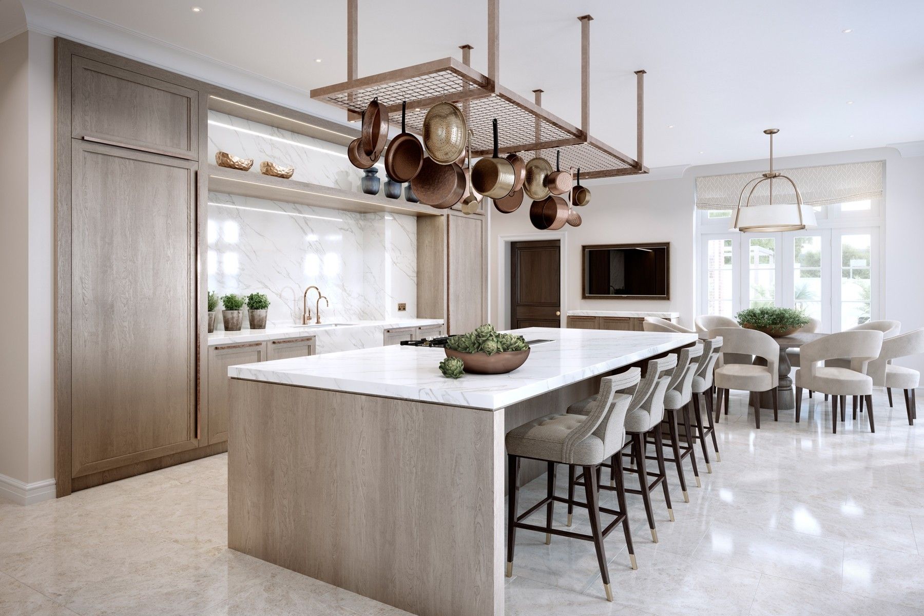 what makes a luxury kitchen