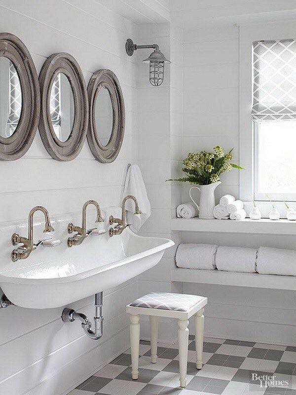 farmhouse bathroom color ideas