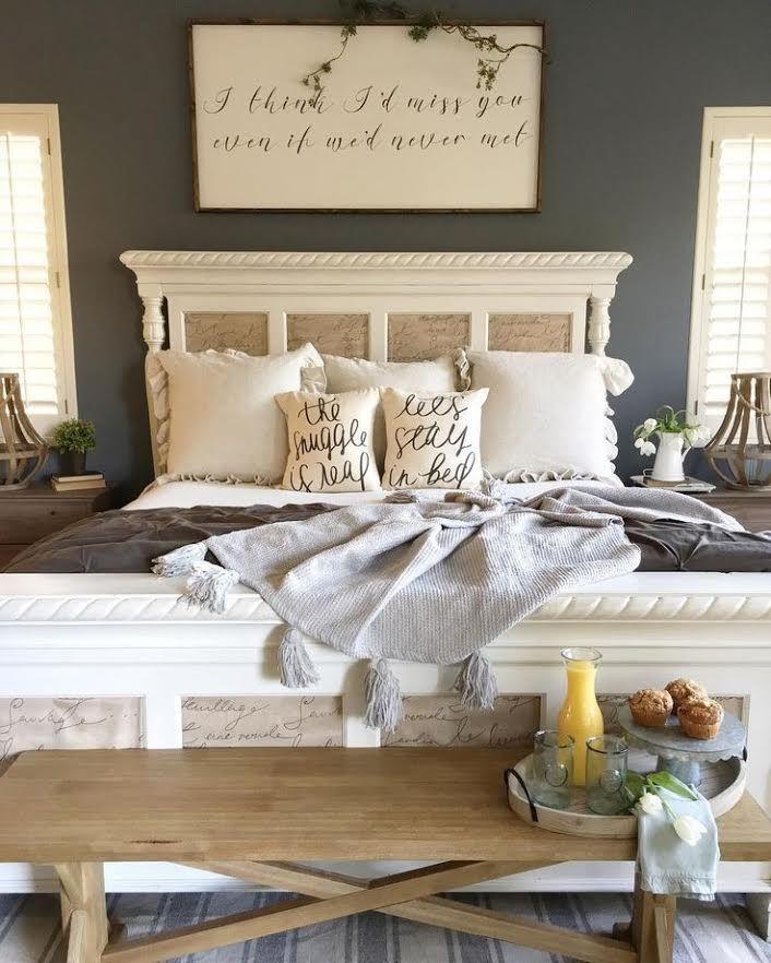 farmhouse bedroom nightstands