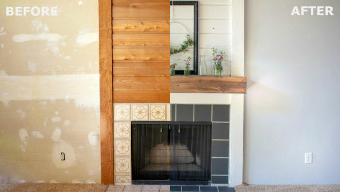 fireplace tile murals