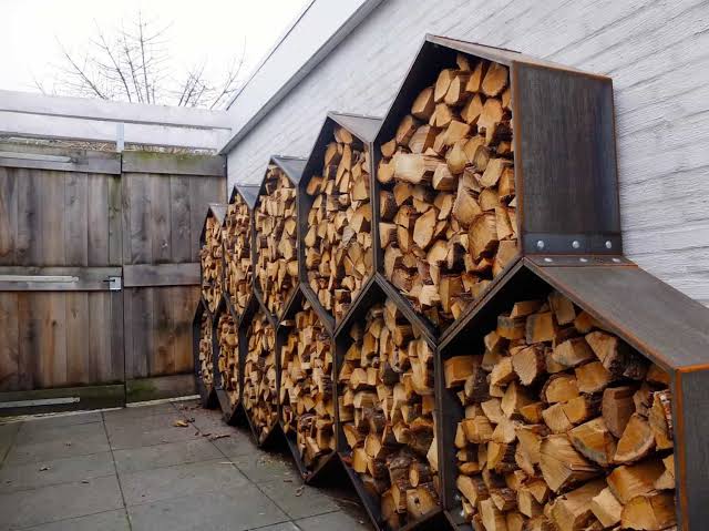 firewood storage wayfair