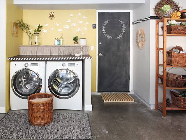 decorating a laundry room ideas