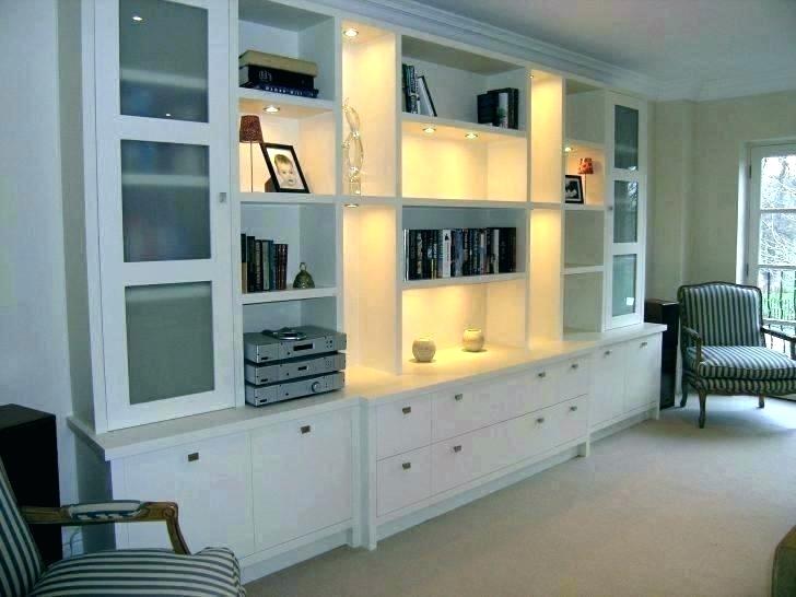 living room storage black