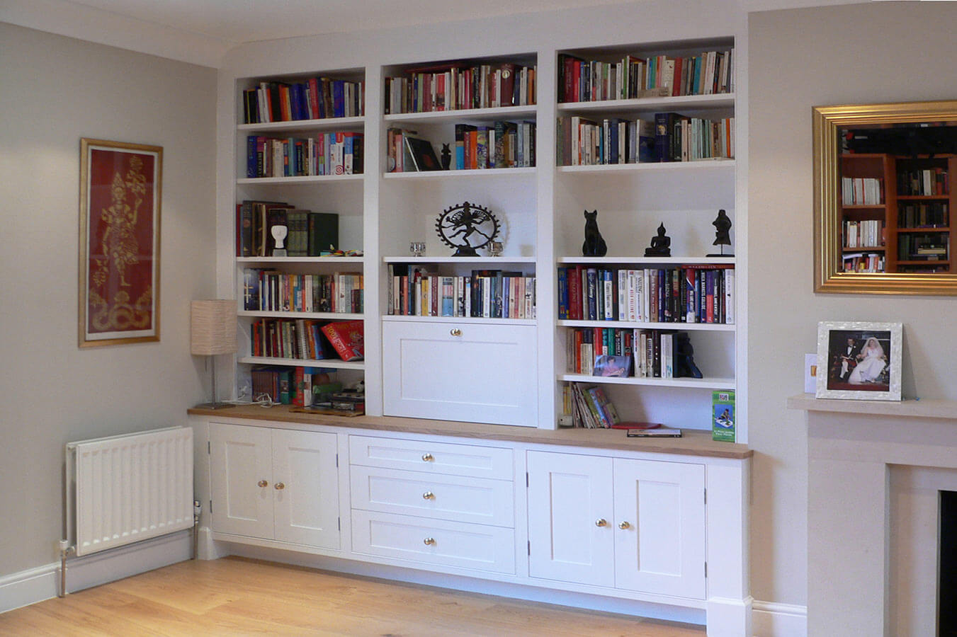 living room storage table