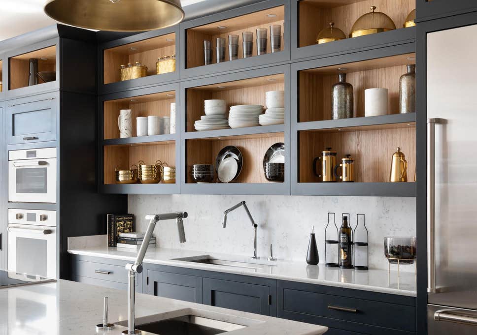 luxury kitchen bins