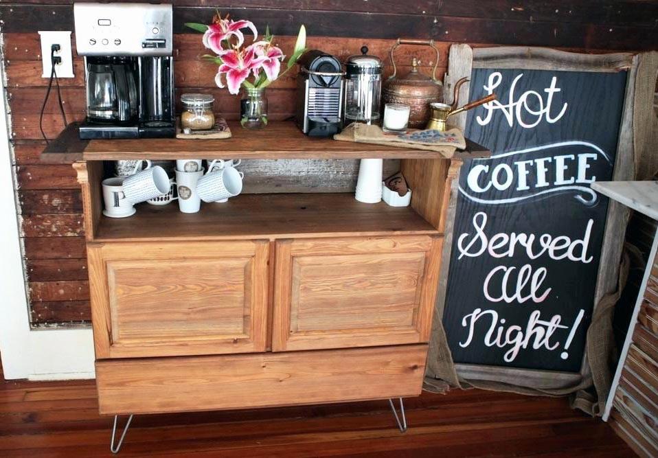 the coffee station at landis valley