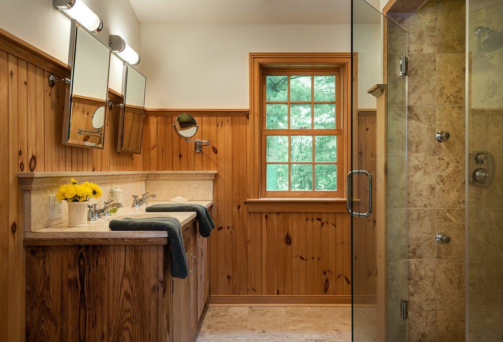 wainscoting vs tile in bathroom cost