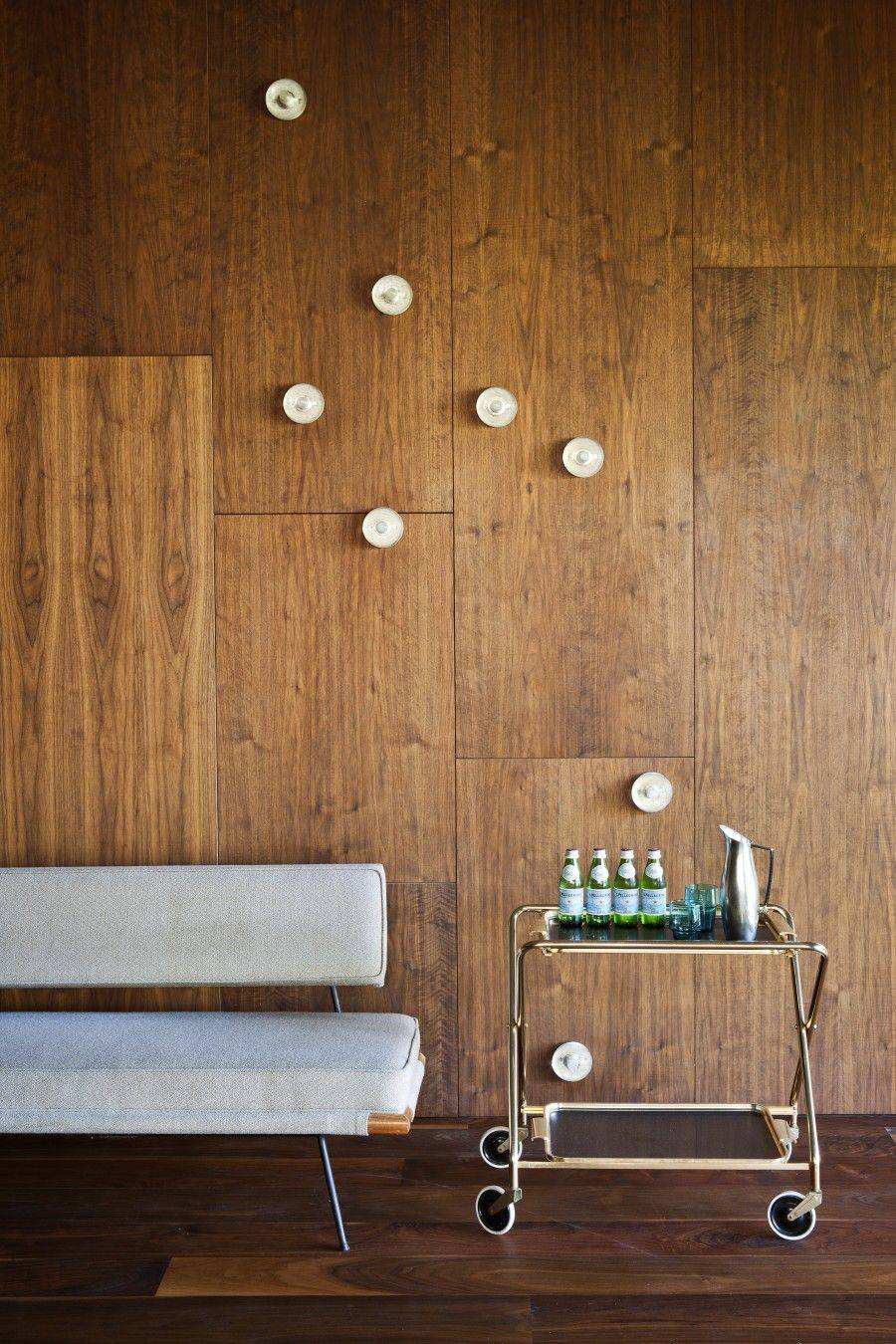 wall paneling as flooring