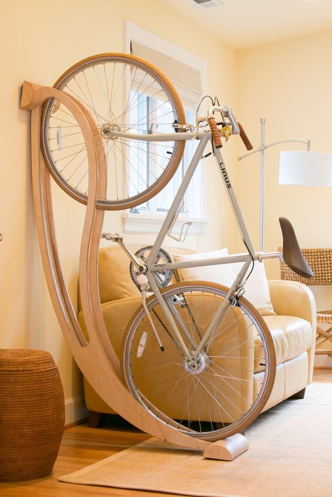 apartment bike storage diy