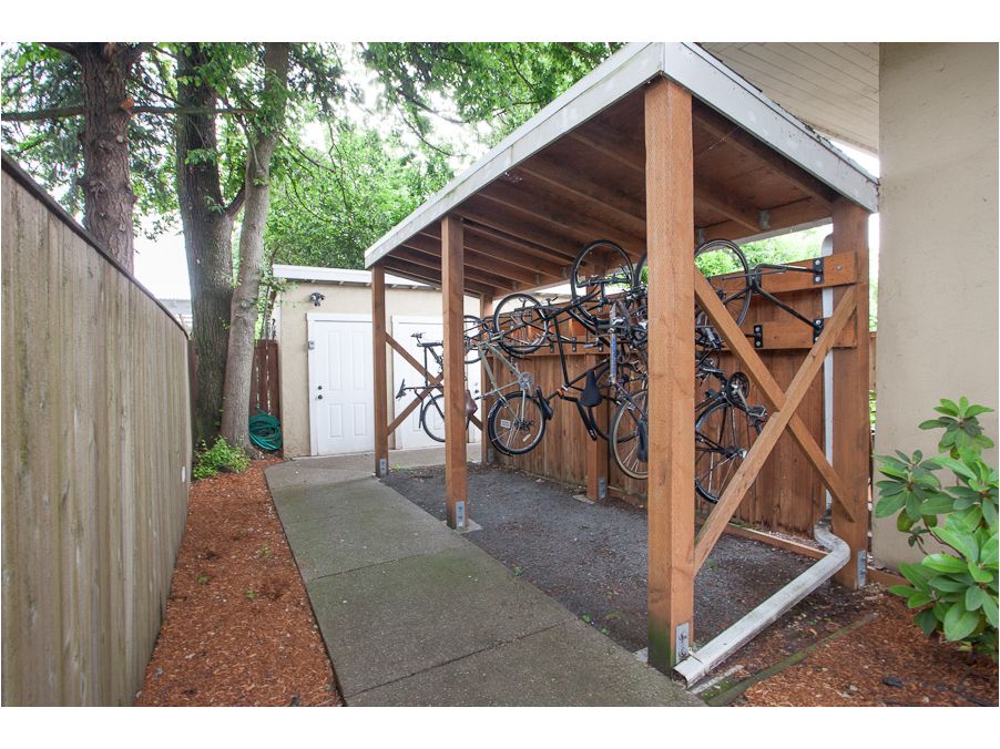 garden bike storage