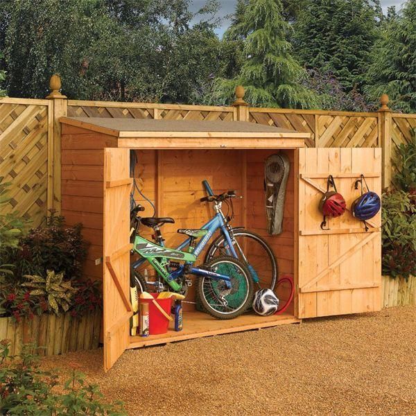 bike storage ideas for outside