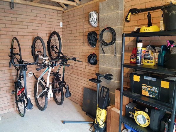 bike storage ideas outdoor