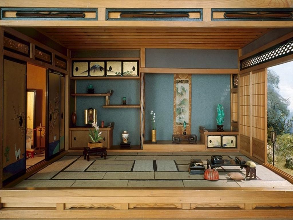 typical living room in japan