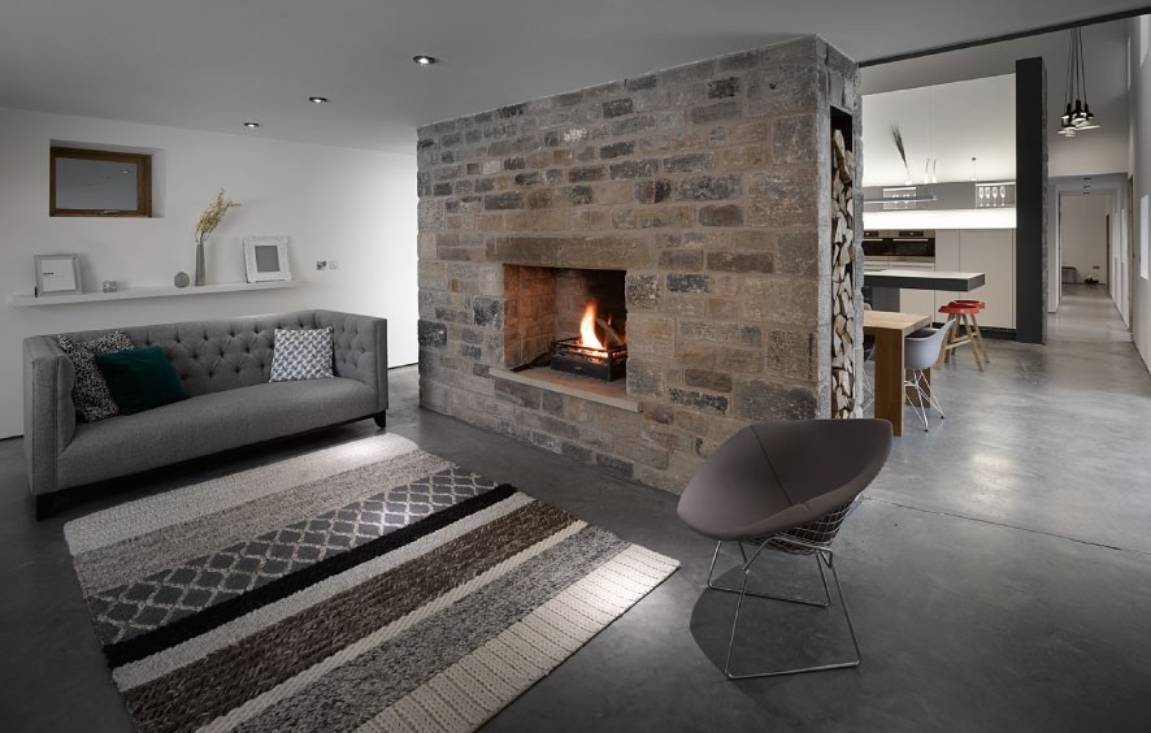 25 Epic Double Sided Fireplace Ideas For This Winter