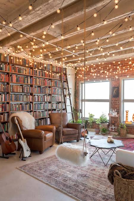 neutral eclectic living room