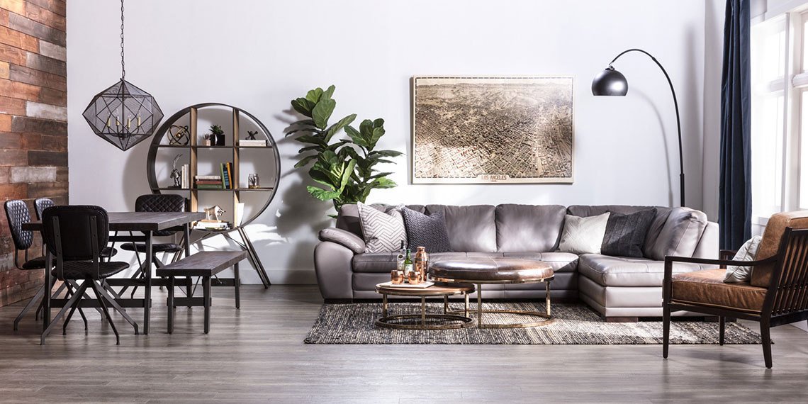 contemporain living room set 3p