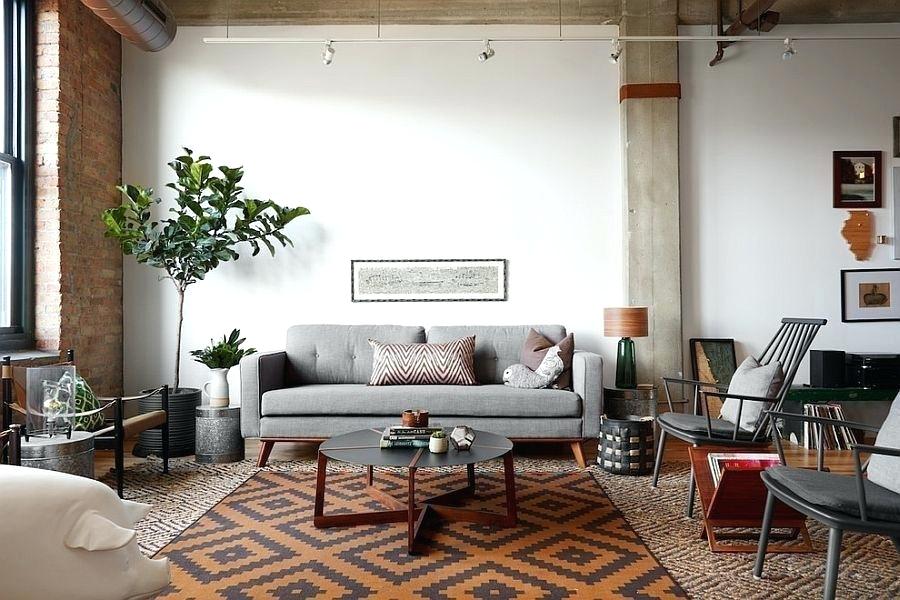 romantic industrial living room