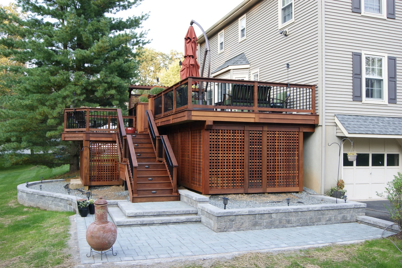 under deck lattice ideas