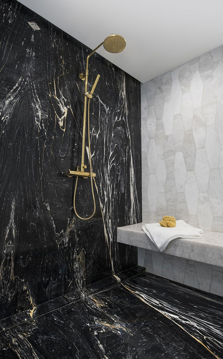 marble guest bathroom