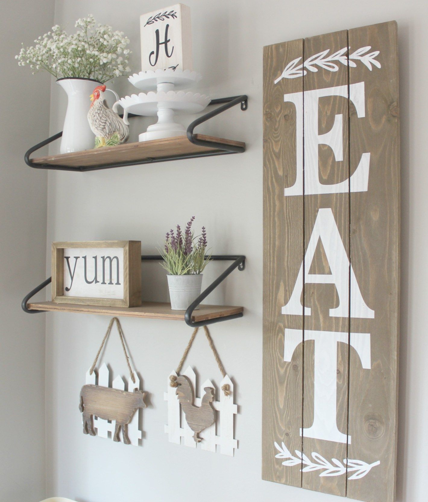 nice kitchen wall decor