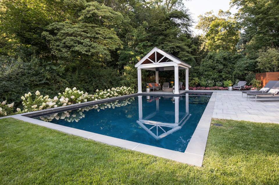 above the ground pool deck ideas