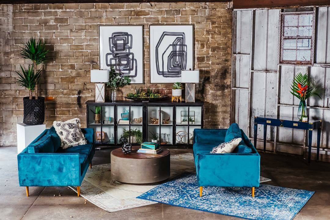 complement a teal living room