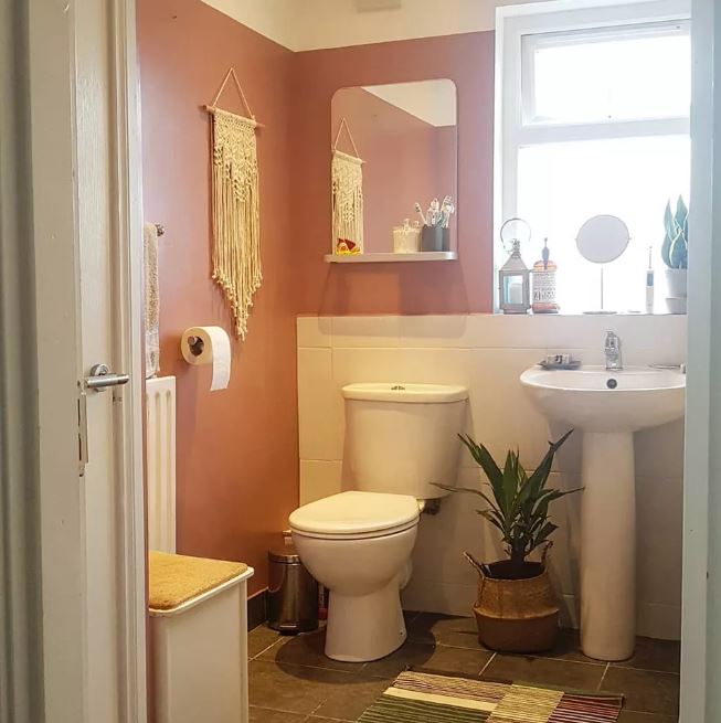 pink bathroom