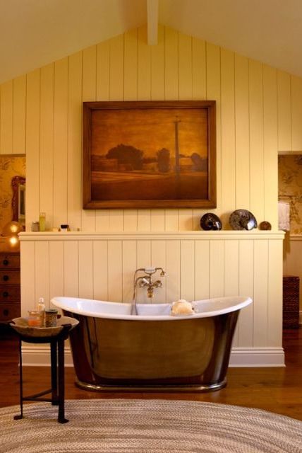 Bathroom with Rustic Touch