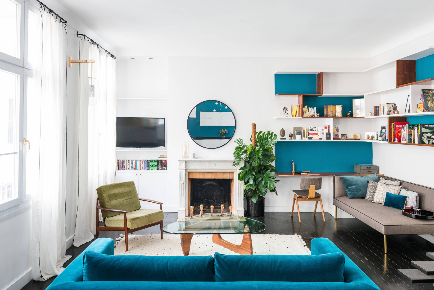 25+ Exceptional Teal Living Room Ideas for Your Dramatic Homes