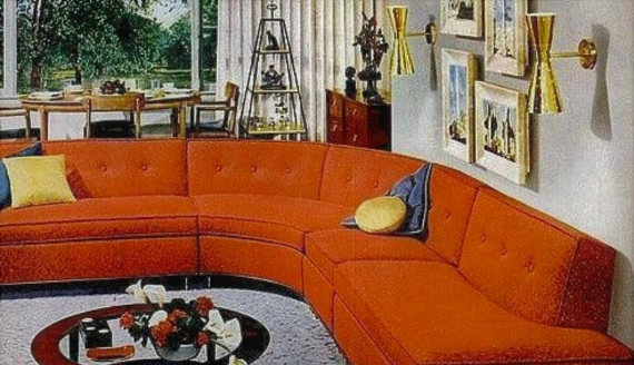 Retro Corner Sofa