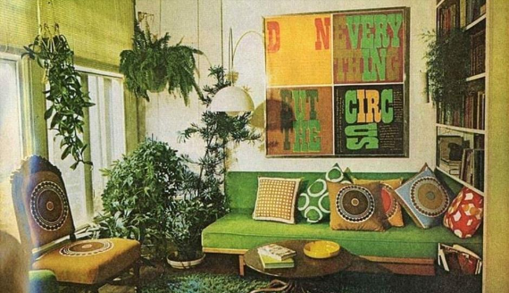 Retro Green Boho