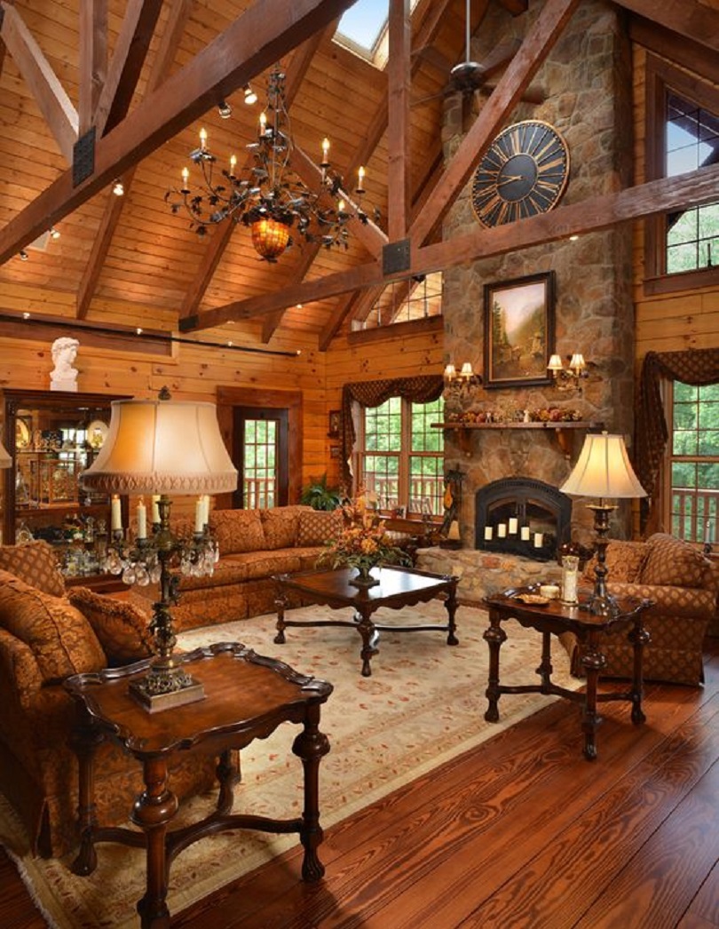 cabin living room