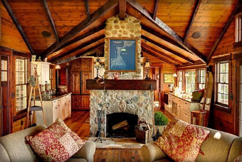 cabin living room